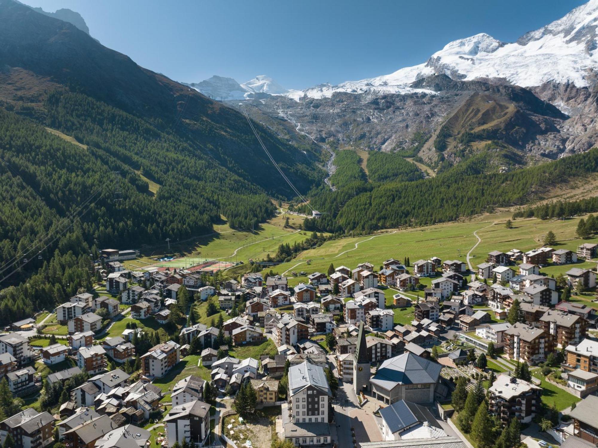 Walliserhof Grand-Hotel & Spa Relais & Chateaux Saas-Fee Exterior foto
